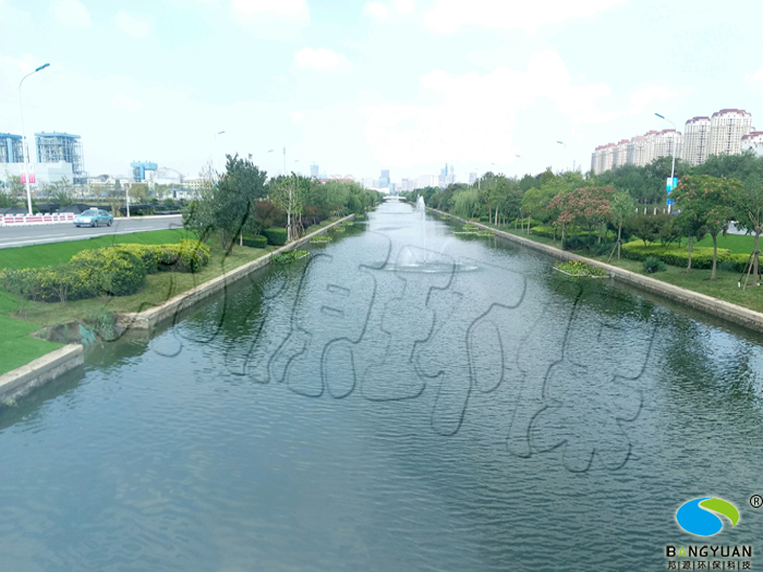 通过水环境综合治理技术，河道蓝藻治理效果显著，水体透明度提升